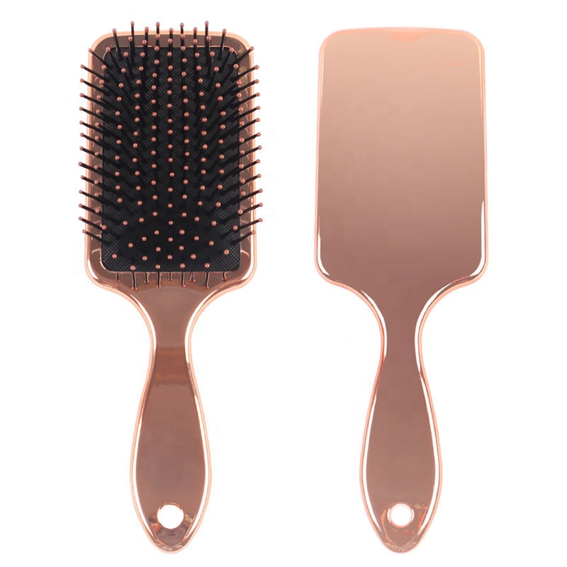 Premium Paddle Hair Brush with capped nylon pins