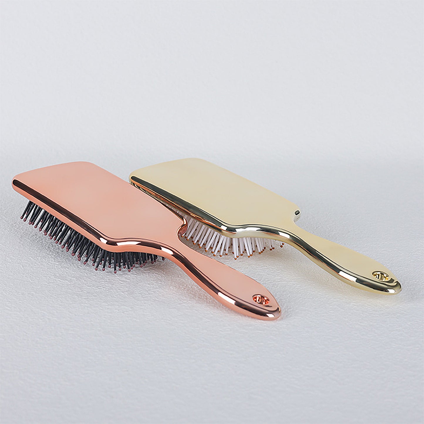 Premium Paddle Hair Brush with capped nylon pins