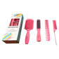 4Pcs Detangling Hair Brush and Comb Set