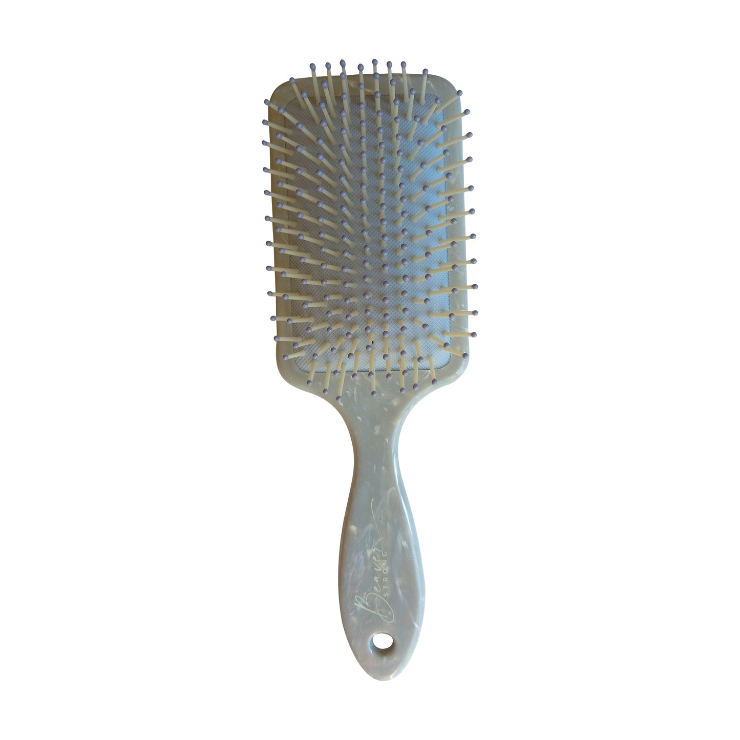 Premium Paddle Hair Brush with capped nylon pins