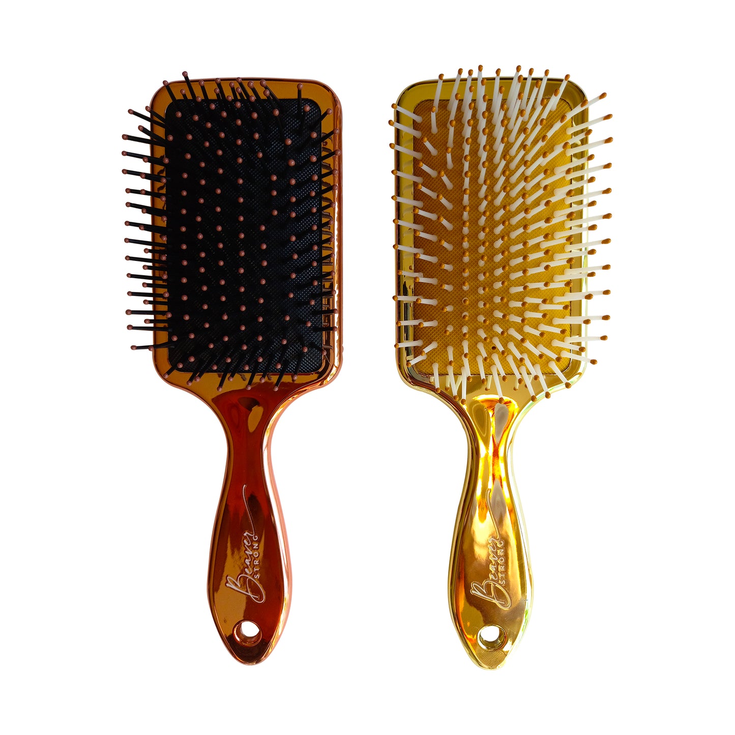Premium Paddle Hair Brush with capped nylon pins