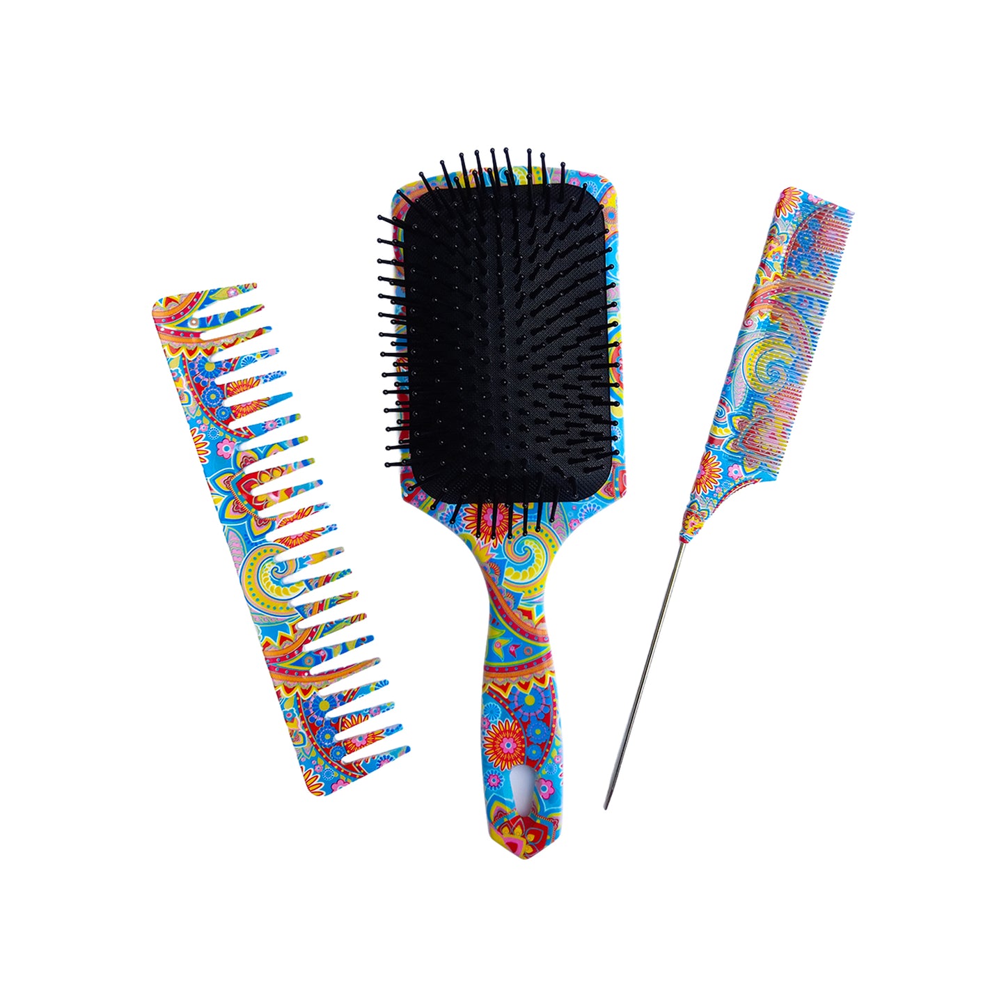 The Oriental Hair Brush and Comb Set