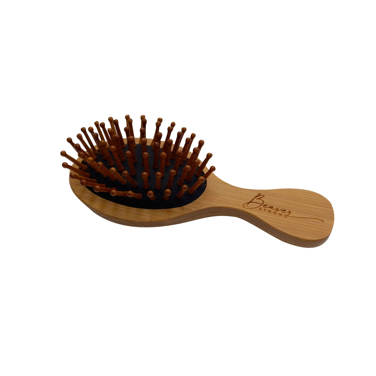 6-Pack Natural Bamboo Hair Brush and Comb Set