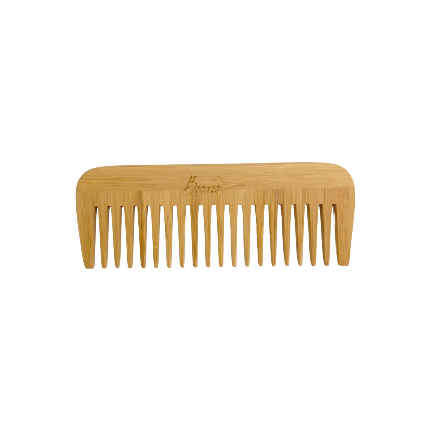 6-Pack Natural Bamboo Hair Brush and Comb Set