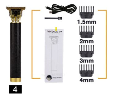 Black Metal Body Hair Clipper