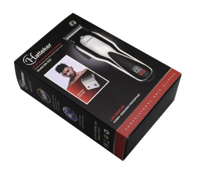 Hatteker Professional Cordless Hair Clipper with LCD Display