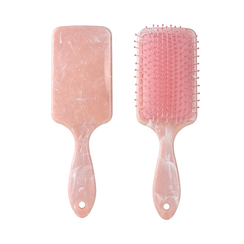 Premium Paddle Hair Brush with capped nylon pins