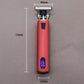 New Design Cordless Professional Rechargeable Hair Trimmer with LCD Display - 4 Colours