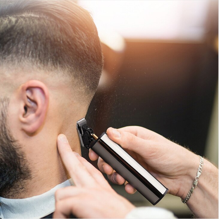 Portable Hair Clipper with LED Battery Level and full metal body