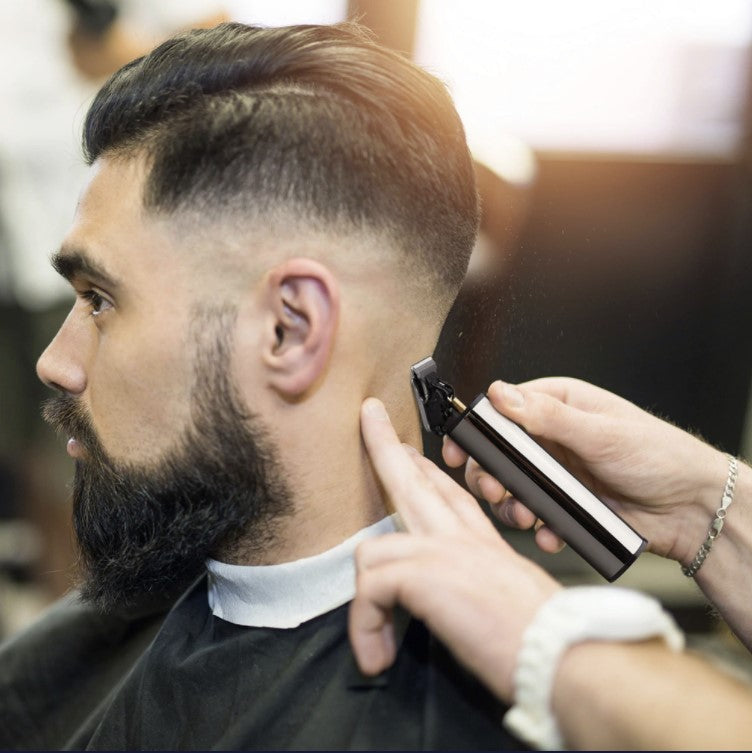 Portable Hair Clipper with LED Battery Level and full metal body