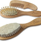 Wooden Baby Hair Brush Comb Set (3-Pack)