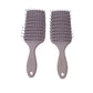2 Pack Curved Vented Hair Brushes for Hair Styling and Detangling