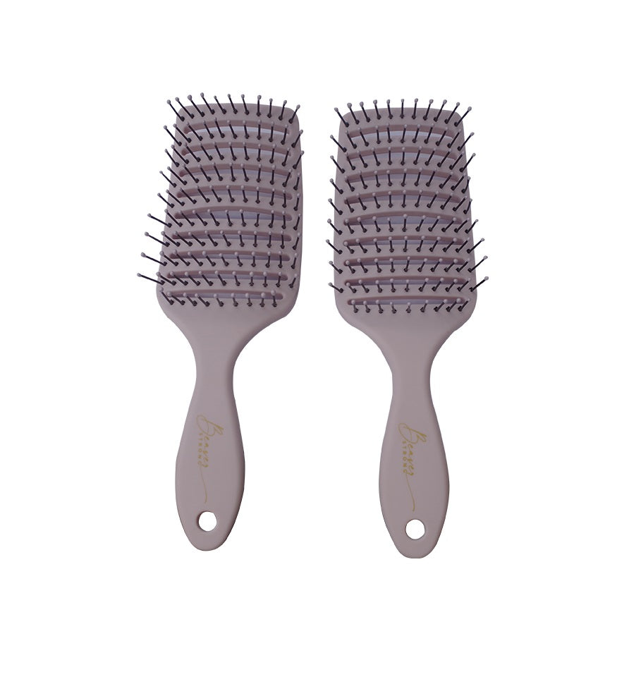 Dropship EZGOODZ Gray Vented Hair Brush 8 Inch. 12 Pack Of Plastic