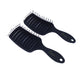 2 Pack Curved Vented Hair Brushes for Hair Styling and Detangling