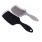 2 Pack Curved Vented Hair Brushes for Hair Styling and Detangling