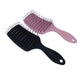 2 Pack Curved Vented Hair Brushes for Hair Styling and Detangling