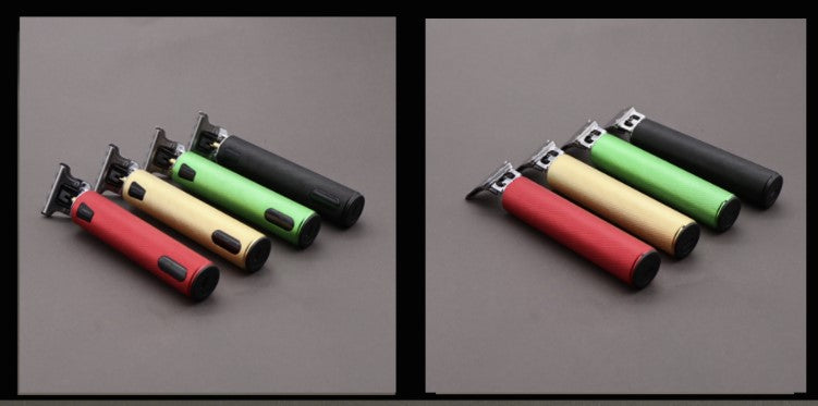 New Design Cordless Professional Rechargeable Hair Trimmer with LCD Display - 4 Colours