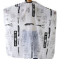 Professional hair cutting cape, Hair Salon Gown, Barber or Hairdresser Apron - White Color