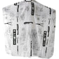 Professional hair cutting cape, Hair Salon Gown, Barber or Hairdresser Apron - White Color
